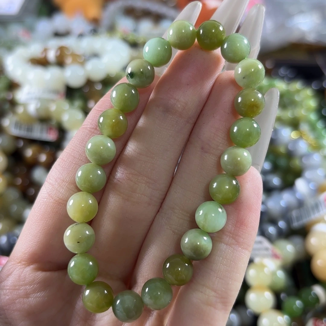 和田玉未镶嵌手链260