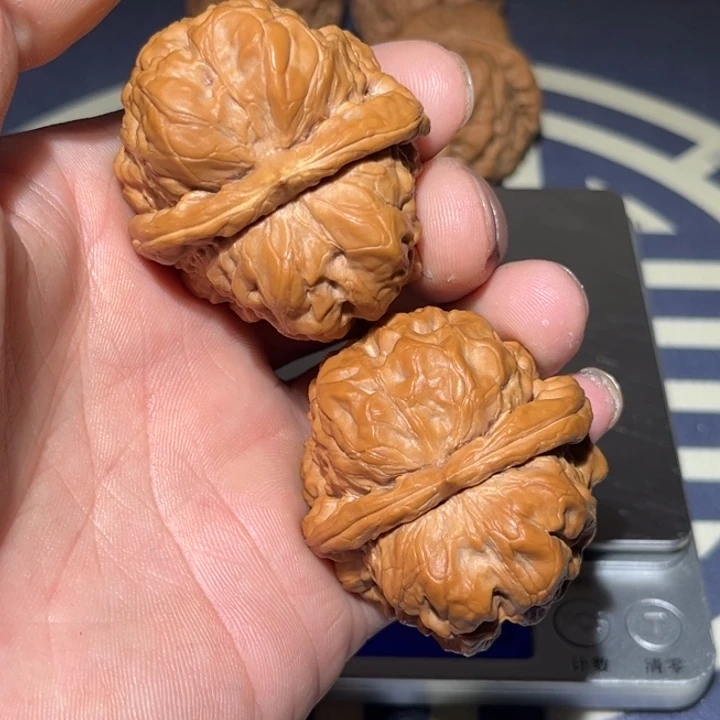 文玩核桃把件小*43蛤蟆头