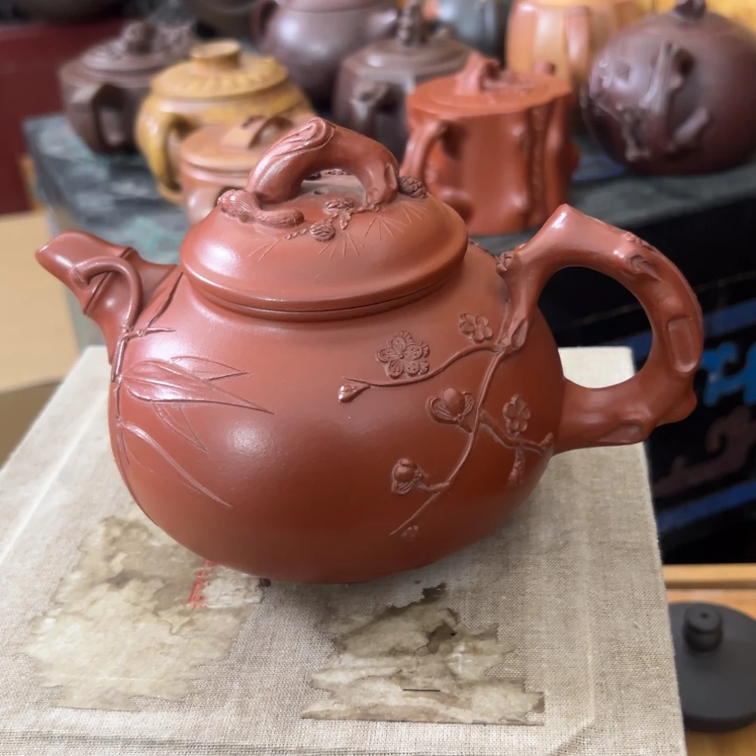 茶壶紫砂原矿紫砂壶