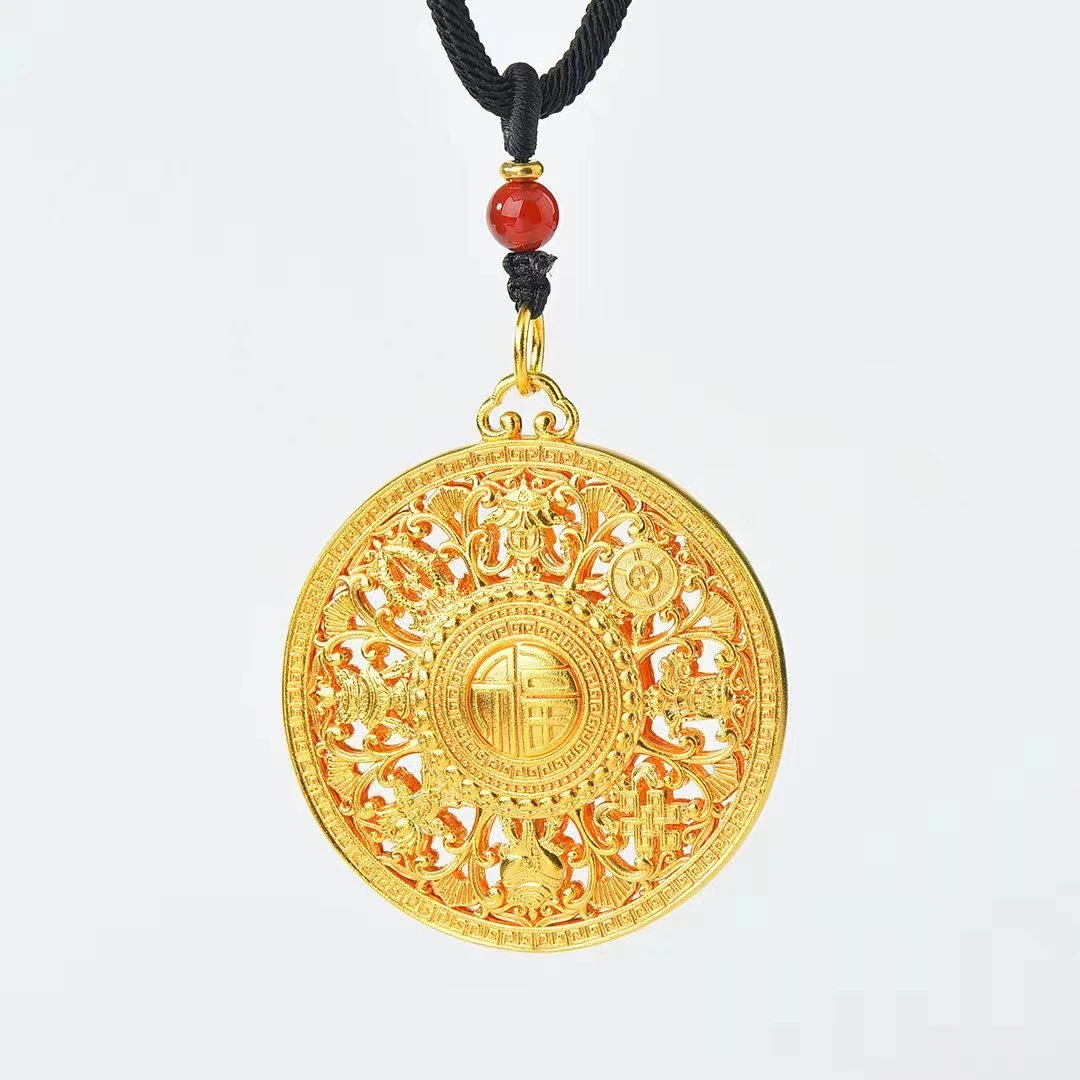 八宝罗盘吊坠 经典时尚百搭