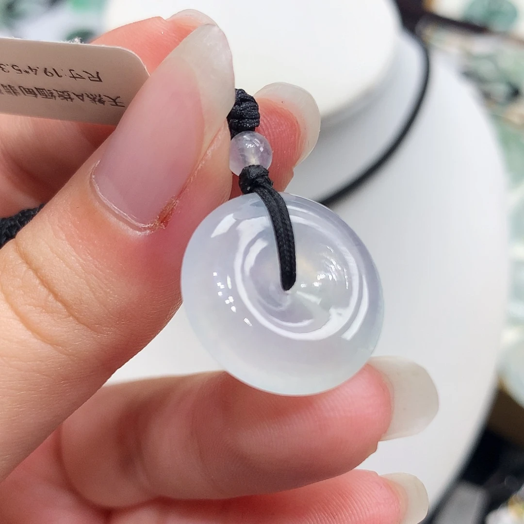 翡翠未镶嵌胸饰翡翠12，19.4/5.3