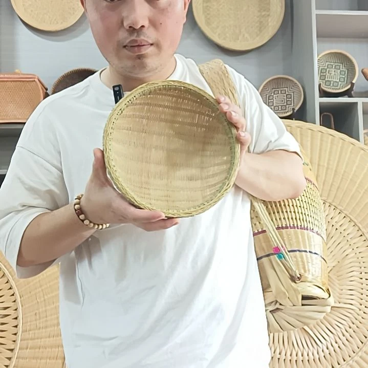 太***花22公分金竹精编筲箕