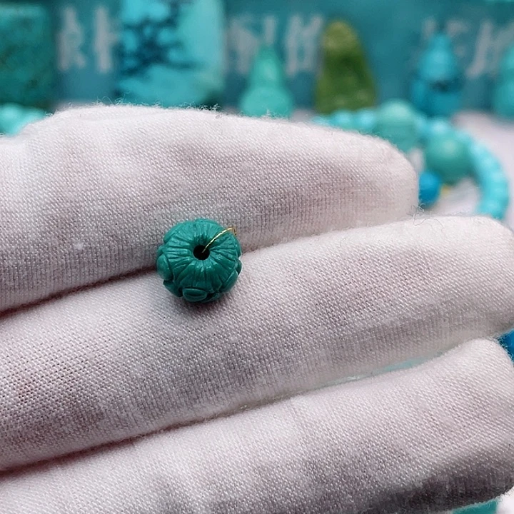 未镶嵌绿松石10-6.3mm