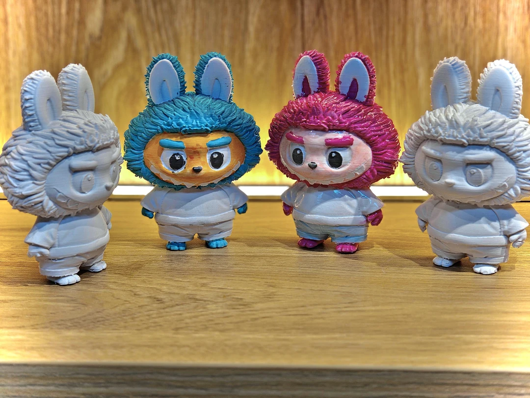 学生桌面创意头手可动过家家玩具钥匙扣