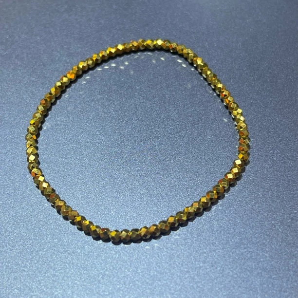 【老王黄金】足金999  2.5mm蹦迪珠链 C0231  LAZ352