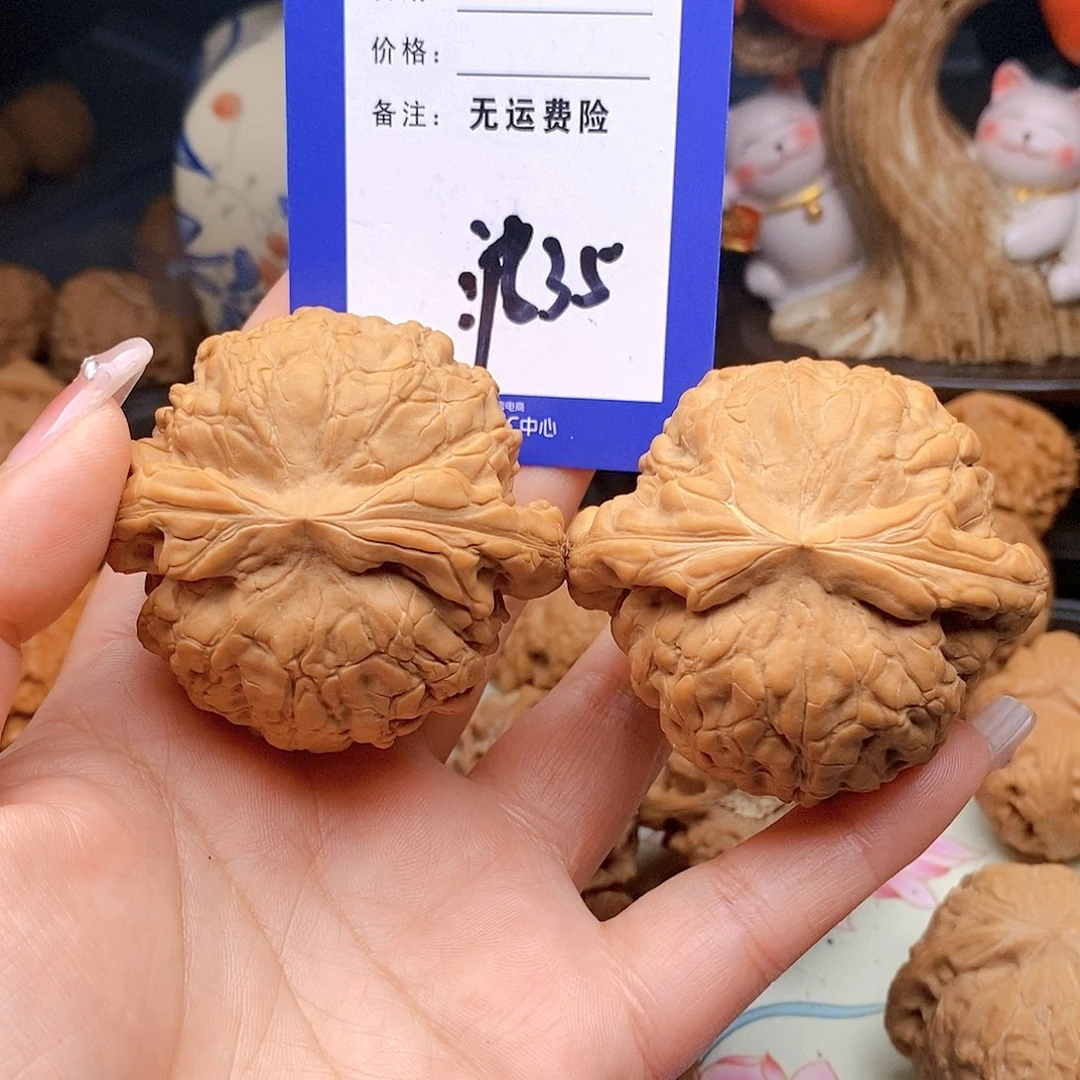 【闪购商品】把件文玩核桃子****心文玩核桃龙鼎35