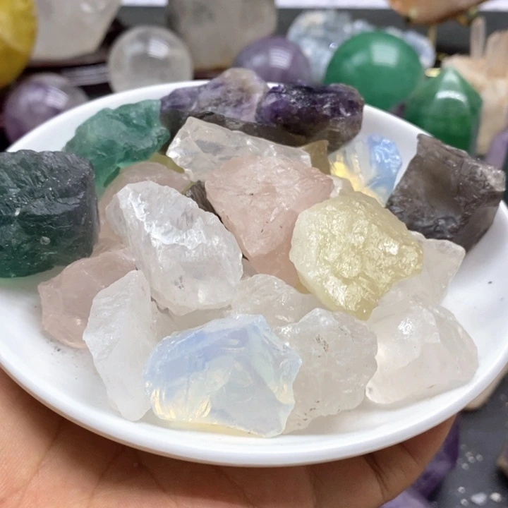 水晶珠宝半成品未镶嵌