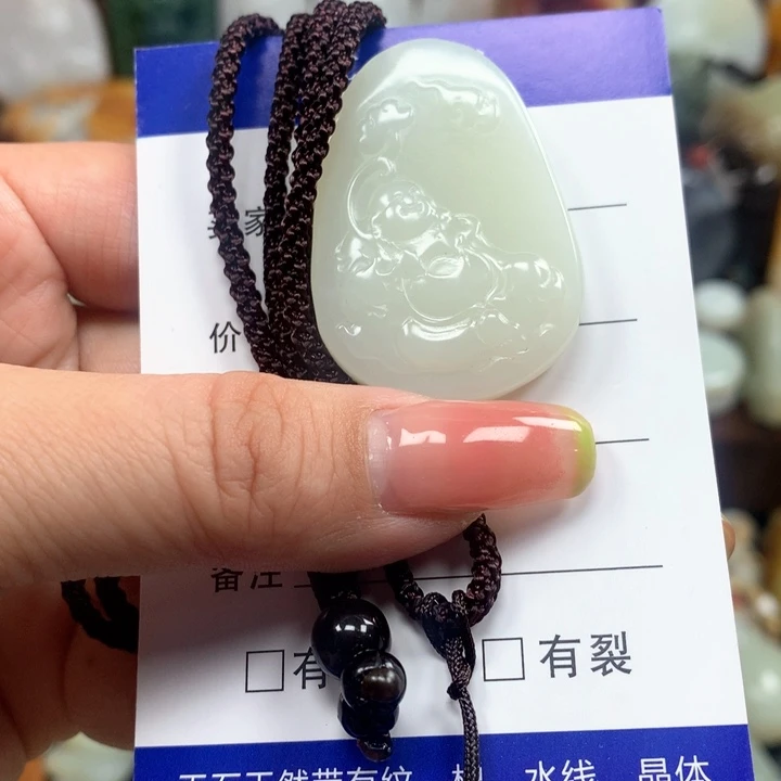 和田玉颈饰未镶嵌周*