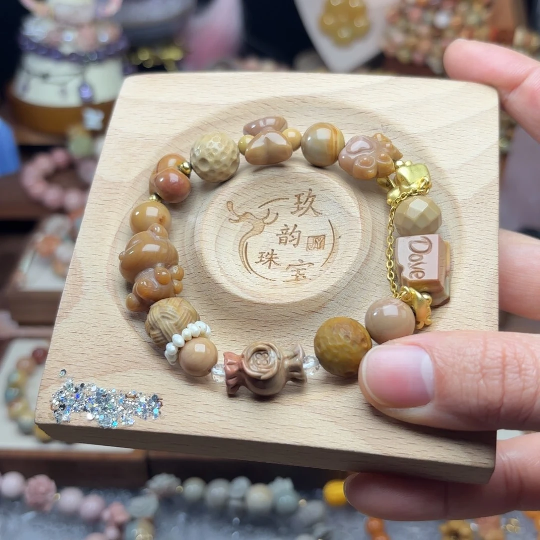 石英质玉珠宝半成品未镶嵌