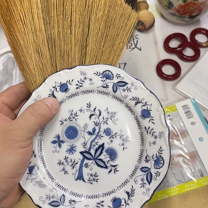 可***儿玻璃手工艺品老讷可怕盘子