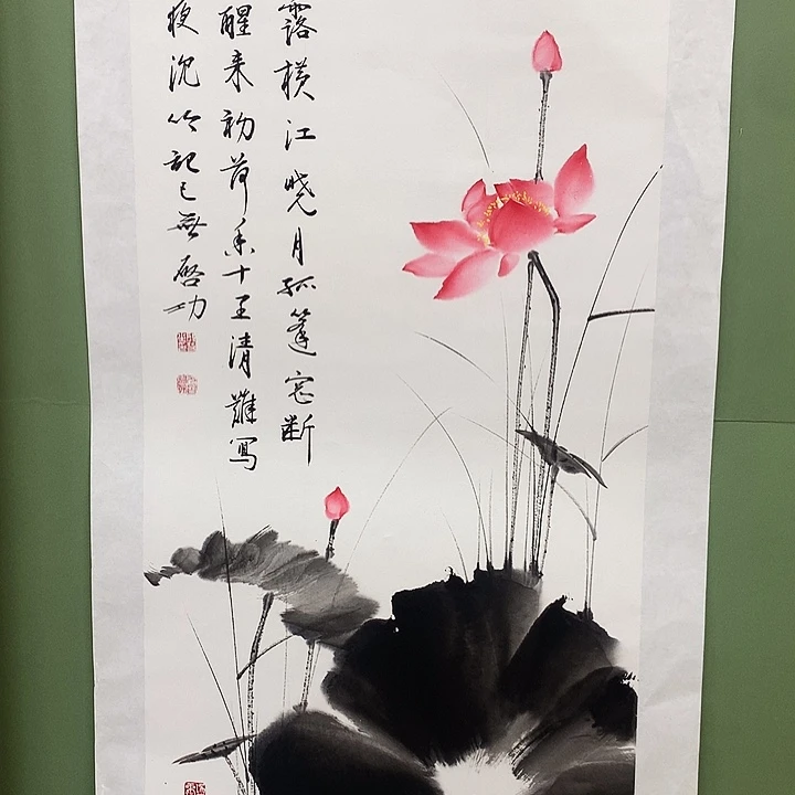 横款精品国画作品册