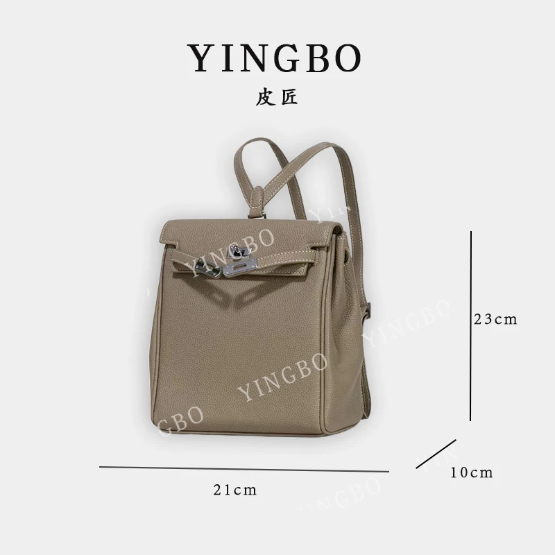 【英柏甄选】GQ-8815-大象灰 然与纯小众设计感时尚单肩包百搭女包