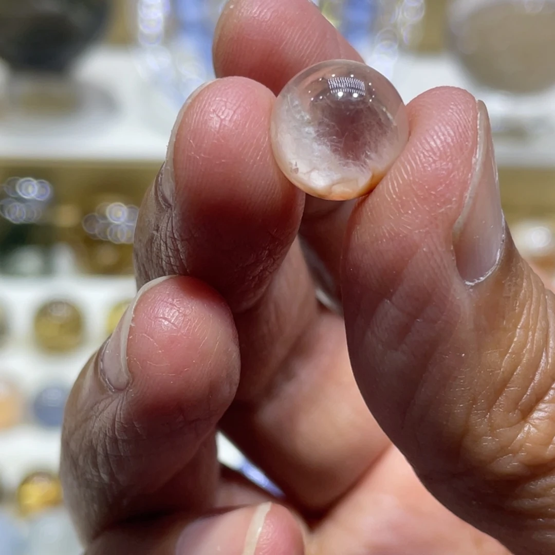 水晶未镶嵌珠宝半成品