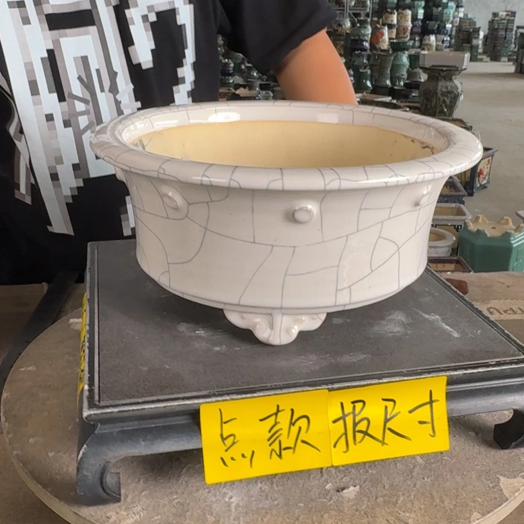 。一风堂石湾花盆 内24*10