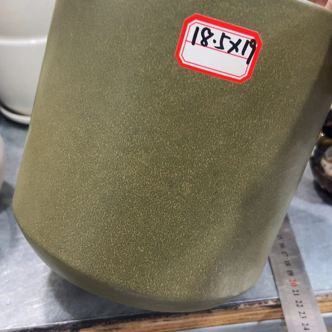 外贸尾单陶瓷花盆凑10米包邮
