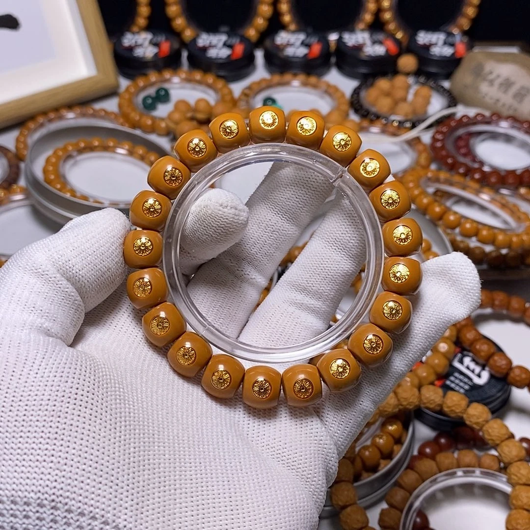 猴头核桃手串满标龙岩直切12左右35号