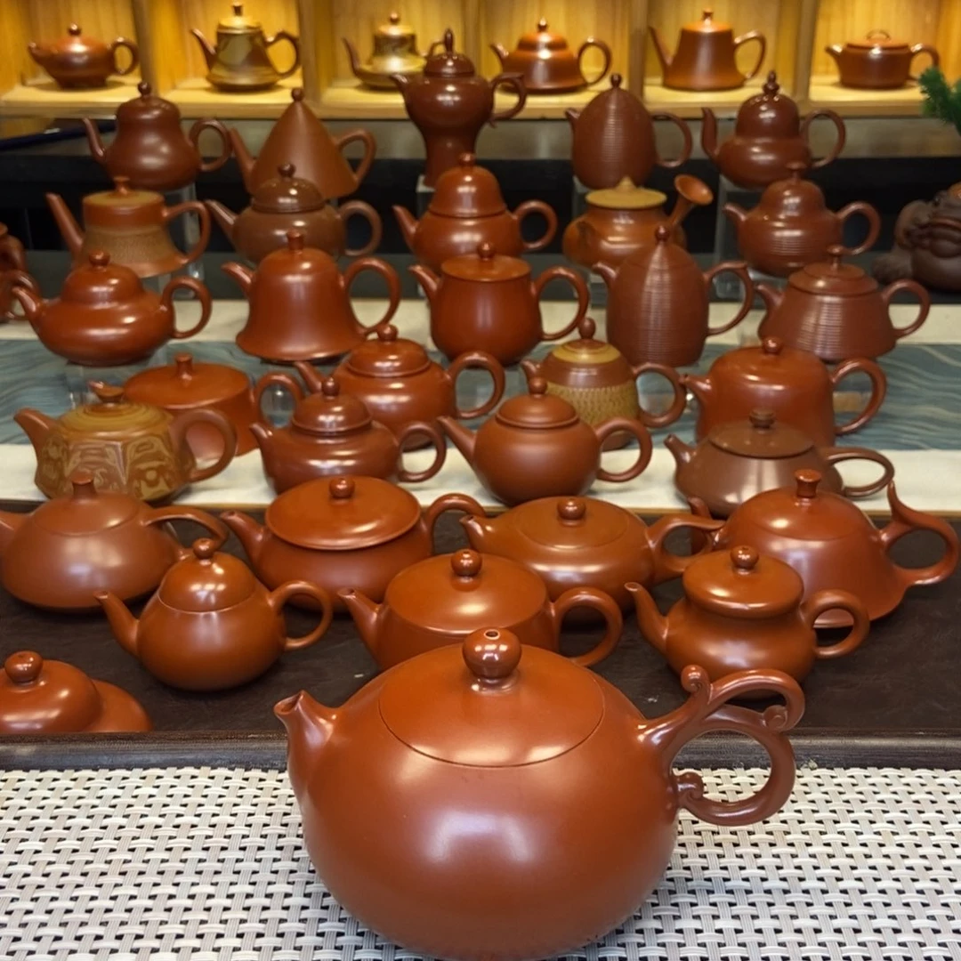 茶壶紫砂名***要潮州手工艺