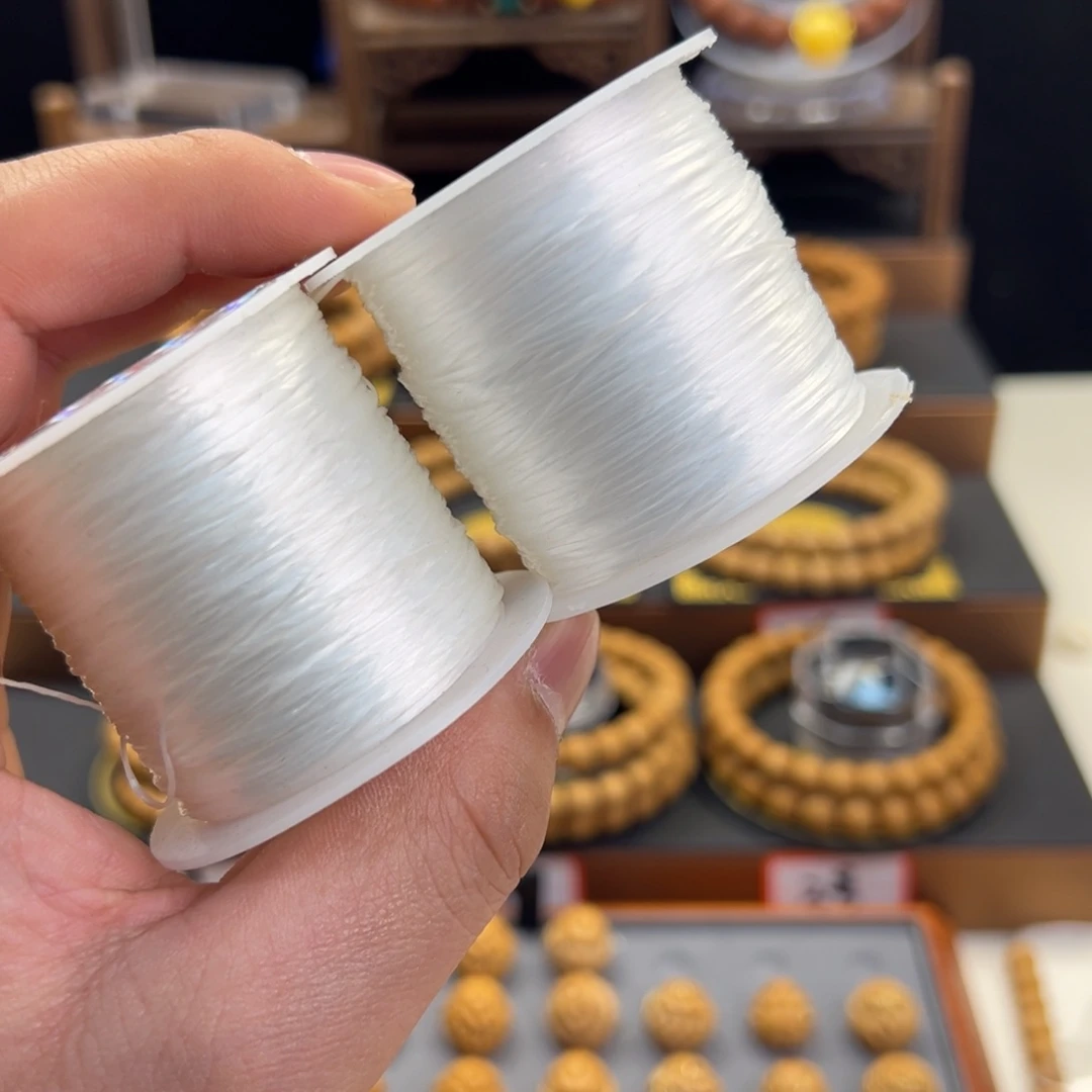 猴头核桃手串弹力绳2卷