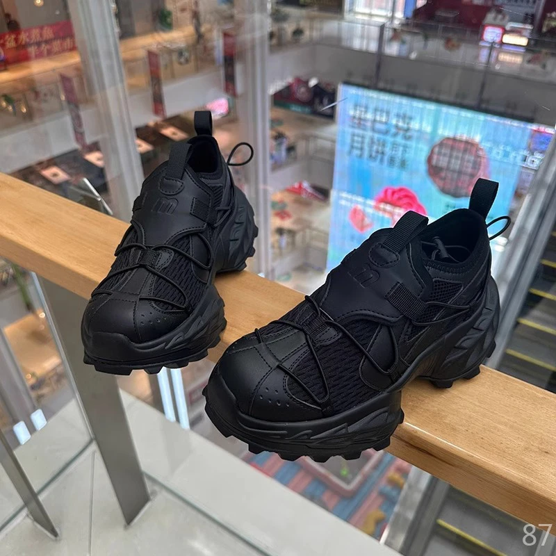 鞋柜明星~登山鞋18xl老爹鞋厚底男女休闲巴黎户外机能风走秀款潮