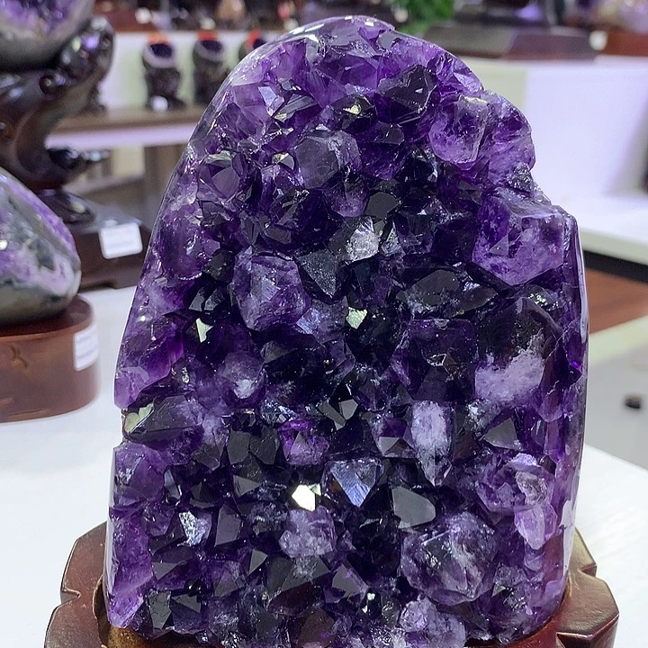紫晶大型摆件（非配饰）未镶嵌肥*妈蛋