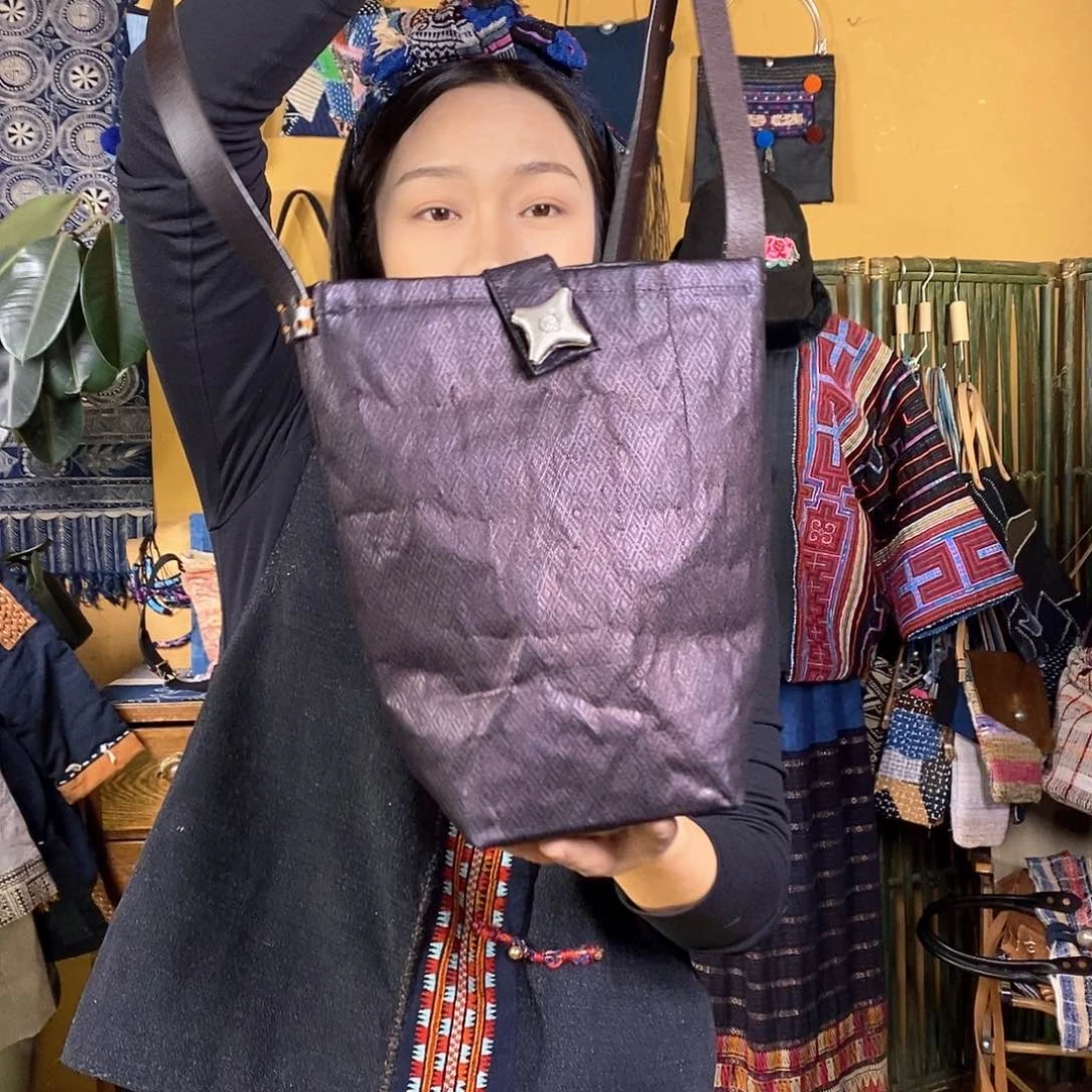 织绣手工制作包包