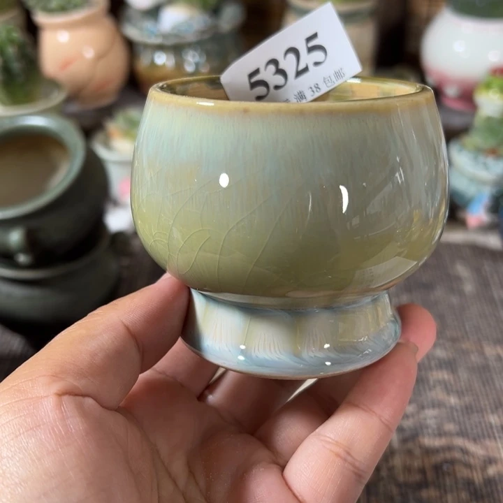 口6 手工花盆满30包邮