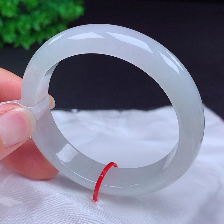 翡翠未镶嵌手镯54圈口436036