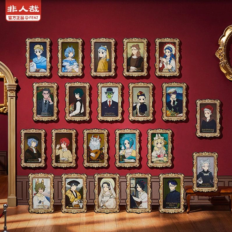 【代拆】非人哉名画系列第二弹徽章官方便宜正品正版动漫盲盒周边