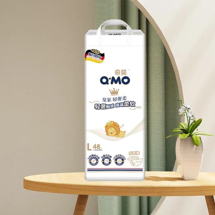 奇莫皇家·轻奢柔纸尿裤L码48片装