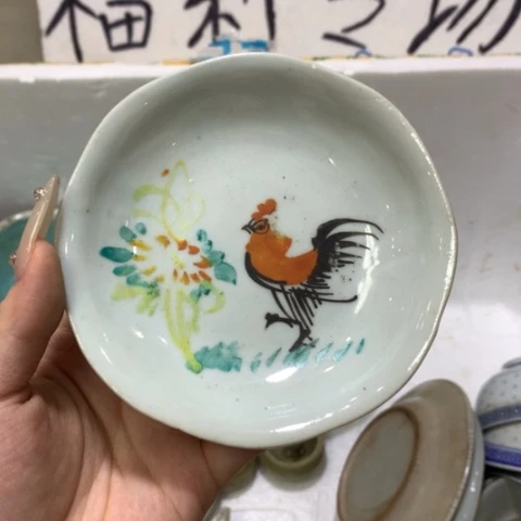 陶瓷走**彩民俗老物件瓷器