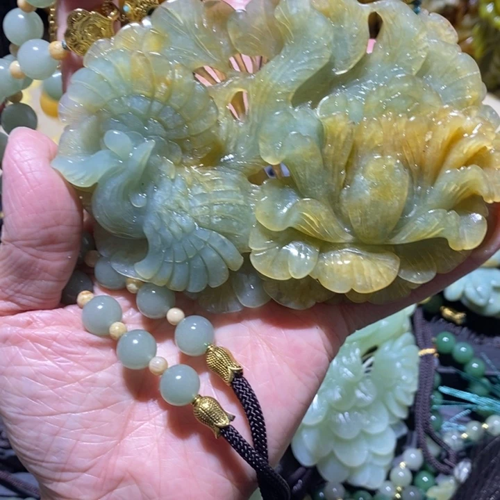 岫玉岫玉吊坠未镶嵌