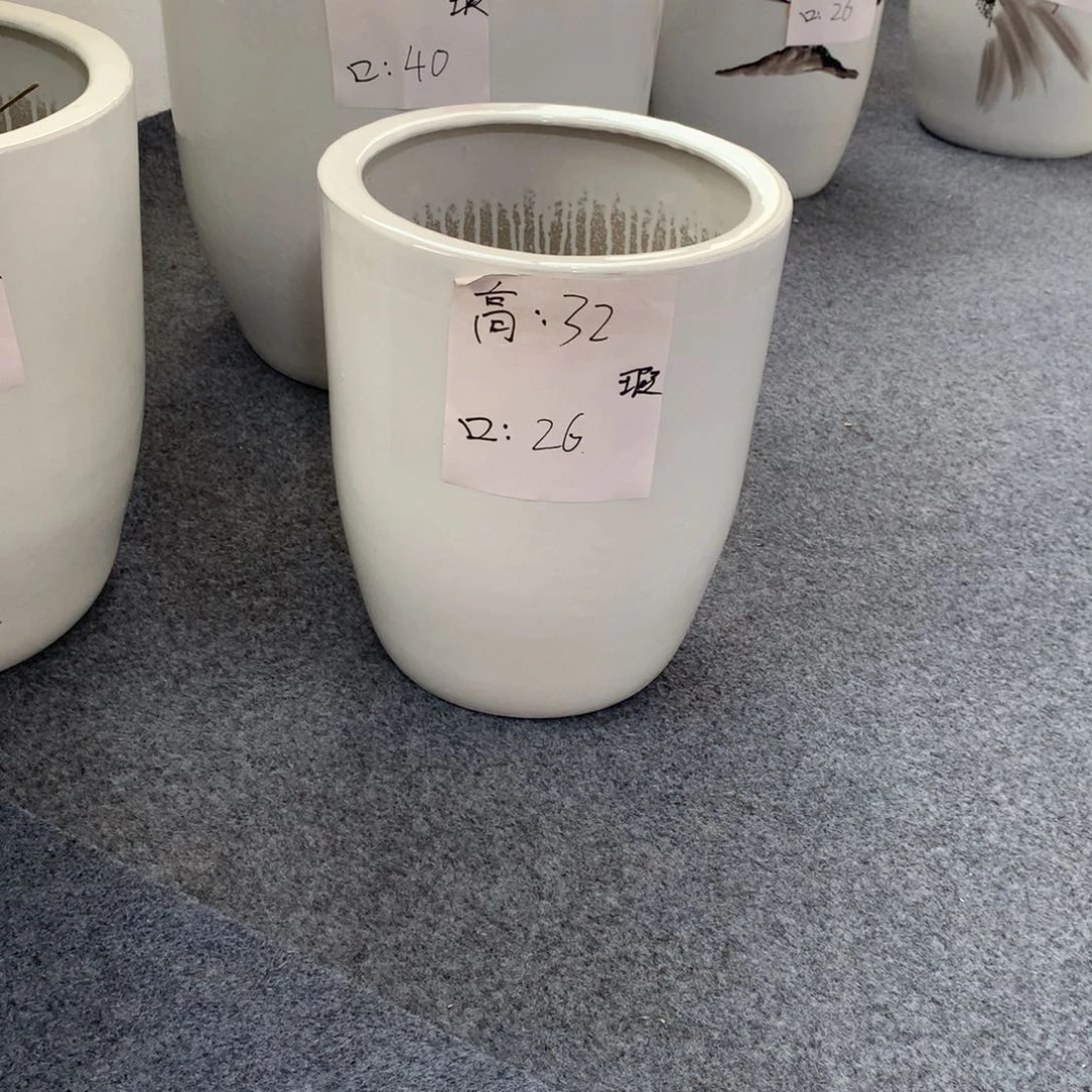 高温陶瓷花盆微瑕