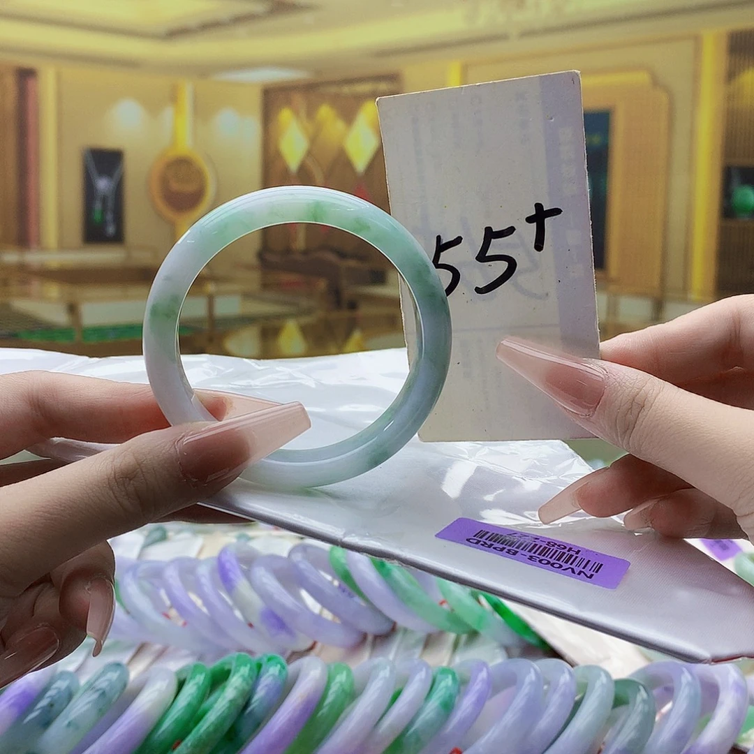 翡翠未镶嵌手镯nn