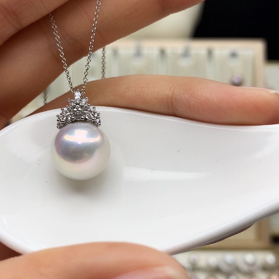 合金颈饰淡水珍珠