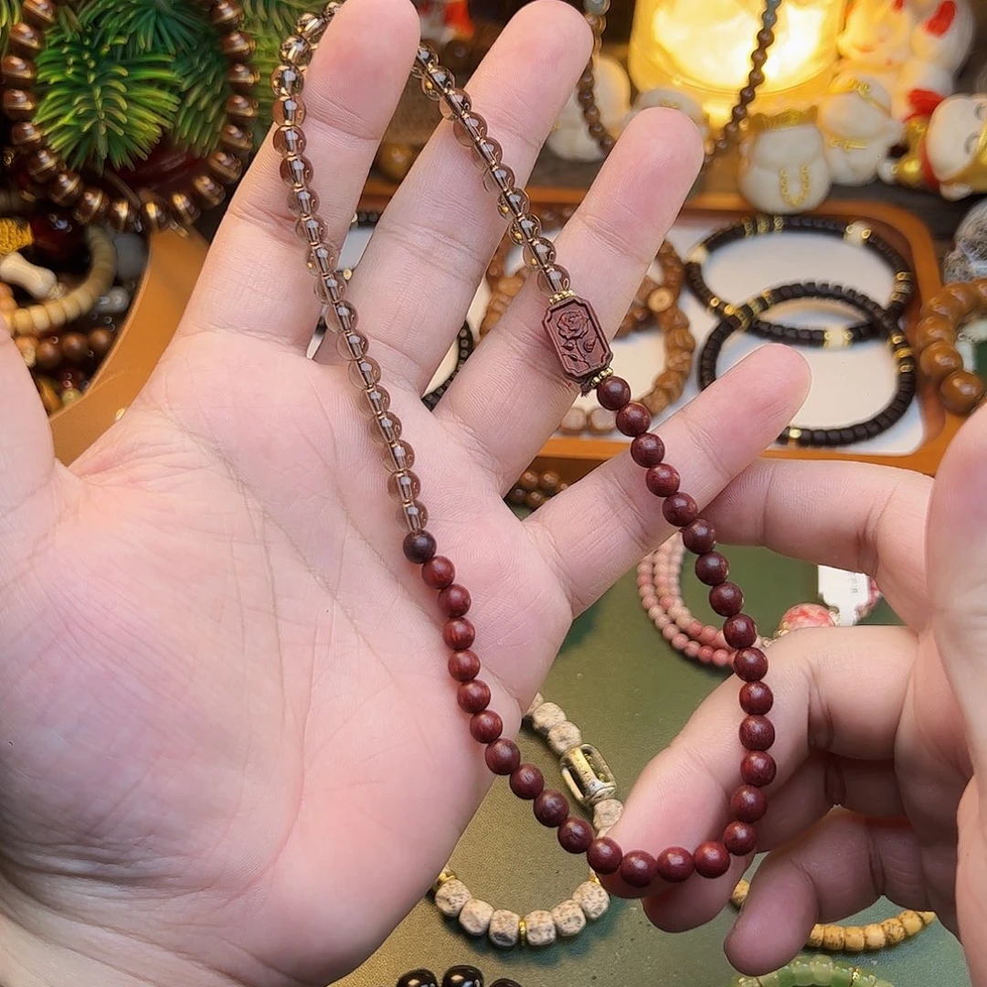 手串/手链铁木豆（红檀）