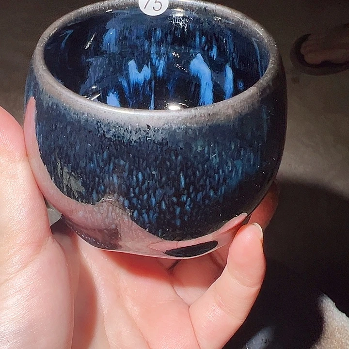 瓷便携款宋御柴烧精品主人杯