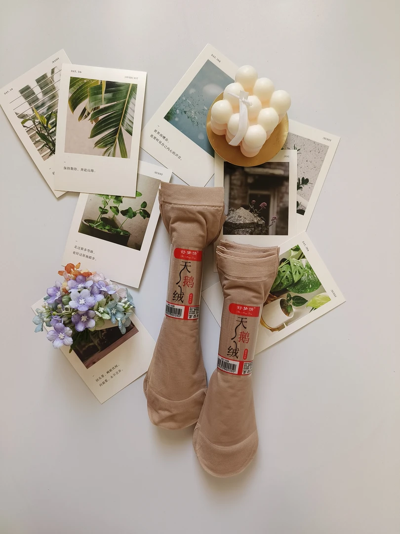 钢丝袜袜子秋冬ins复古短袜女袜女士丝袜