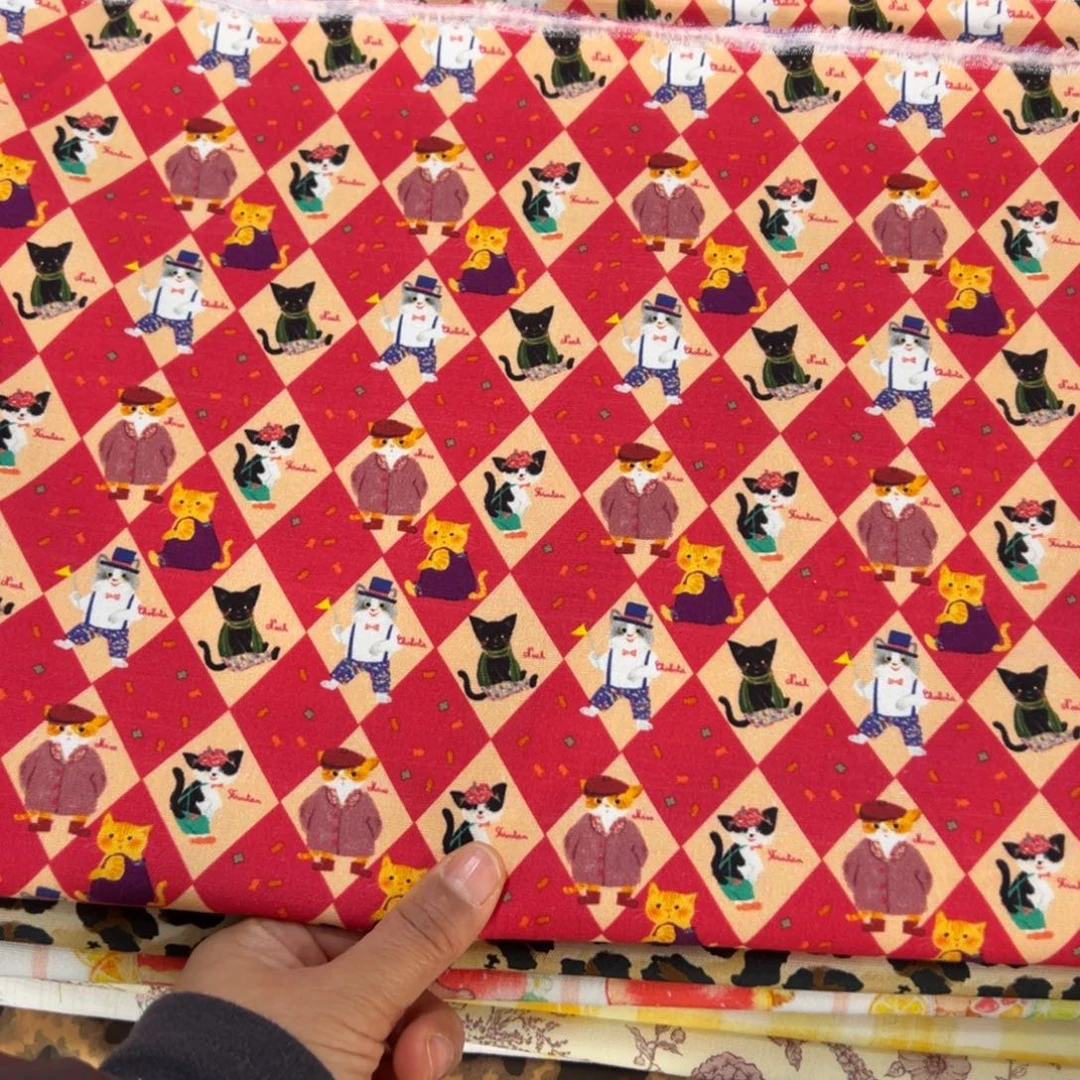 棉一米价纯棉8安帆布1.5宽果子块