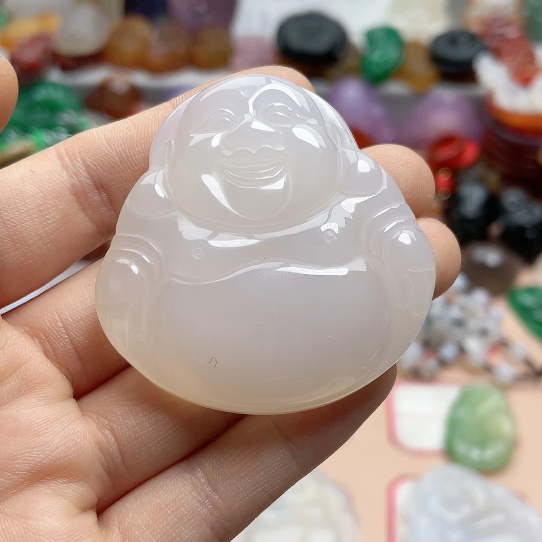 玛瑙/玉髓颈饰合金马*楠