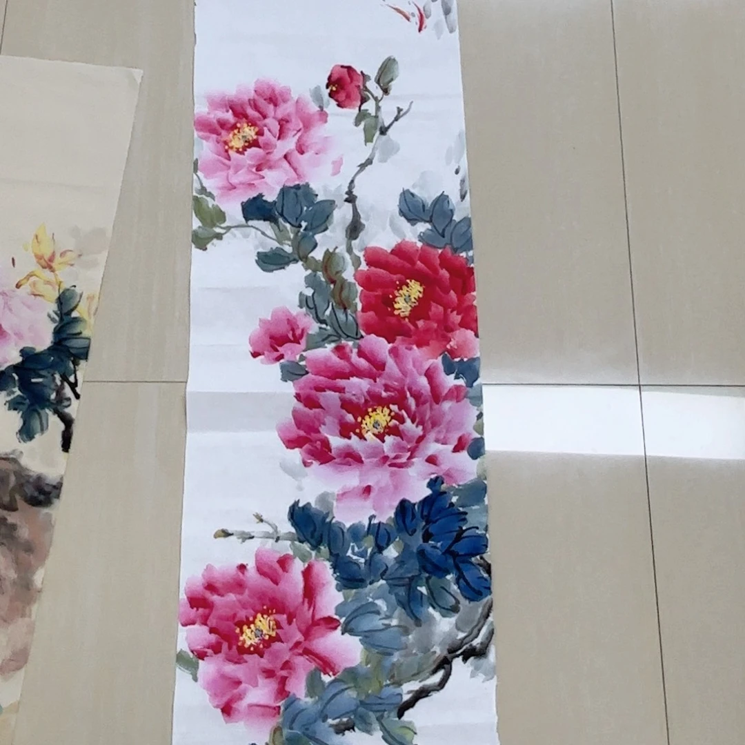 国画国画作品多次
