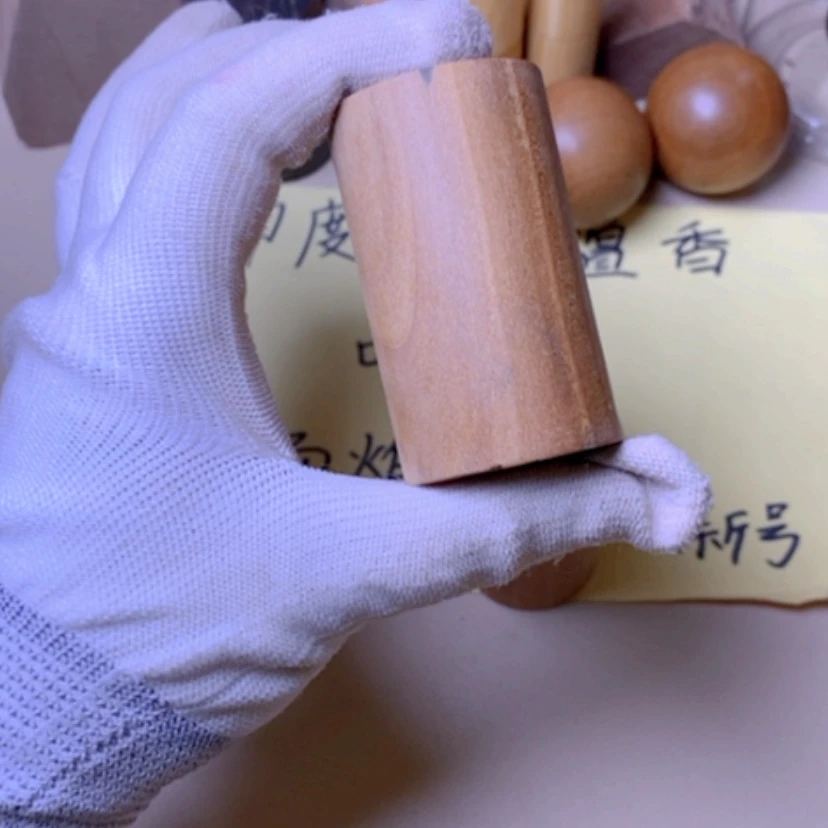 【闪购商品】檀香木把件檀香木圆大手把