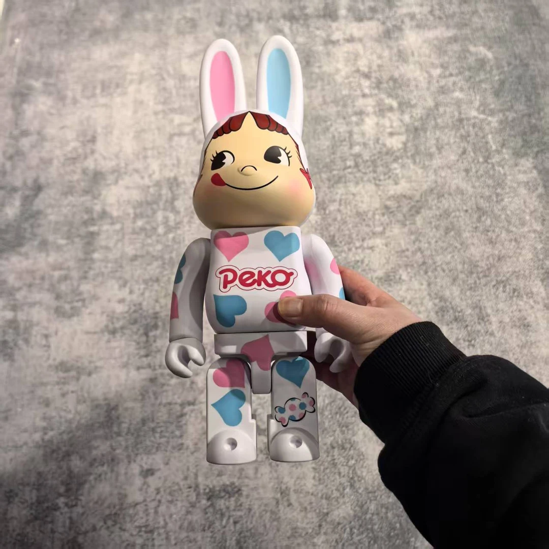 【山哥ST】BE@RBRICK 100%400% 不二家爱心兔子  潮流公仔
