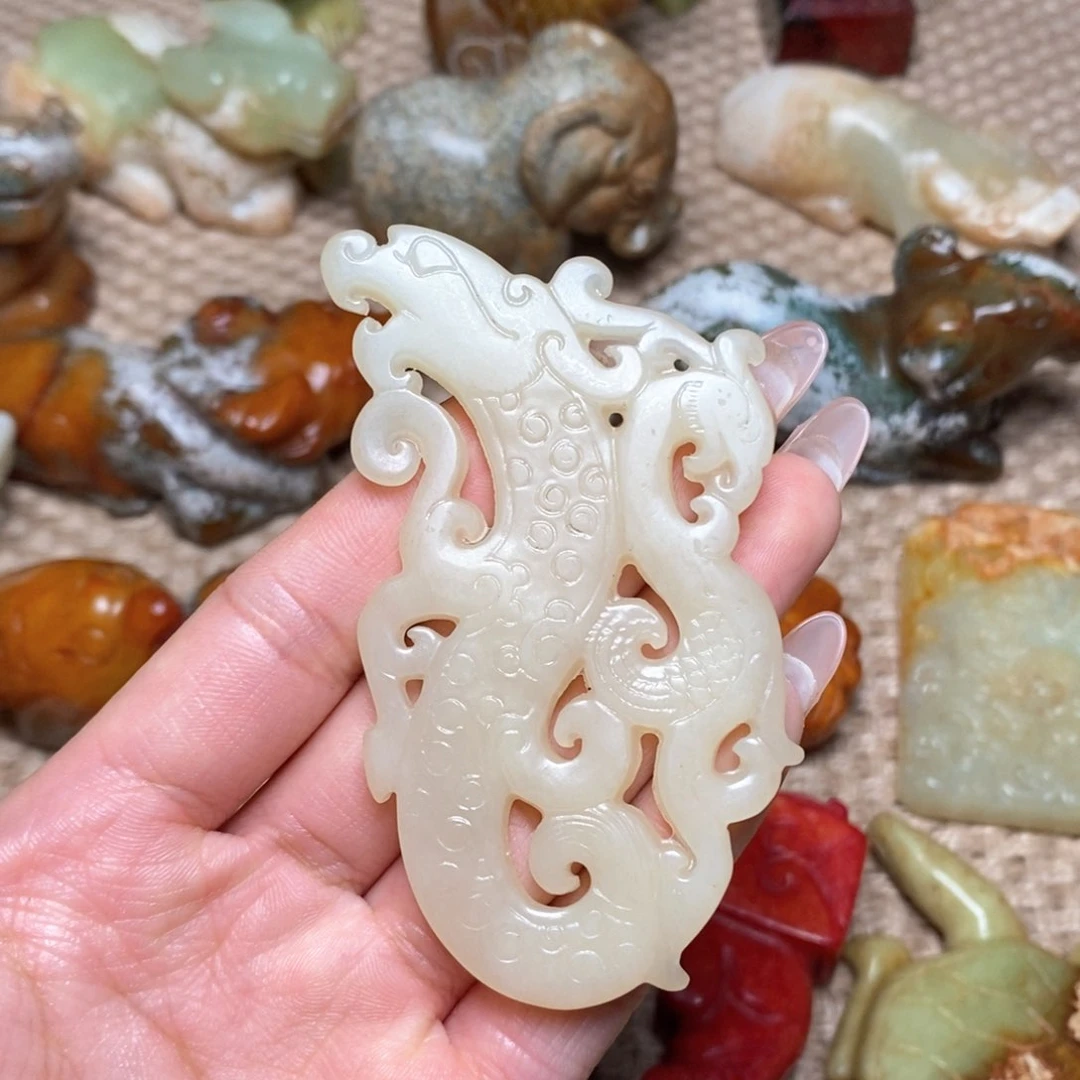 白玉菩提吊坠白玉菩提白玉菩提摆件