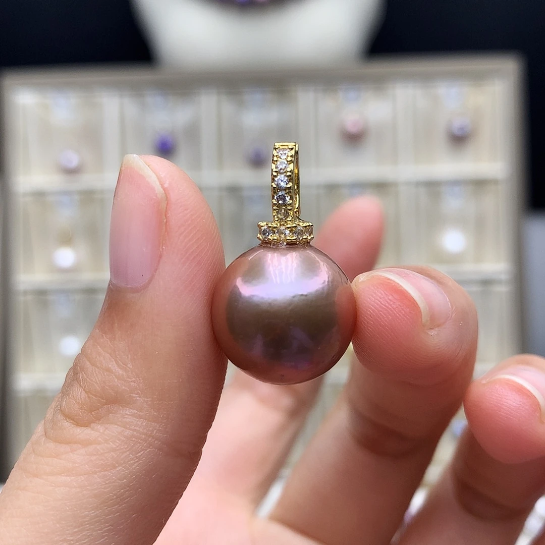 淡水珍珠合金颈饰