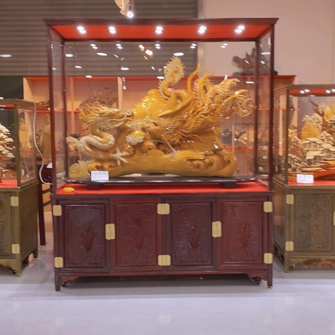 金丝楠梓*金丝楠小叶桢楠摆件，不带柜子