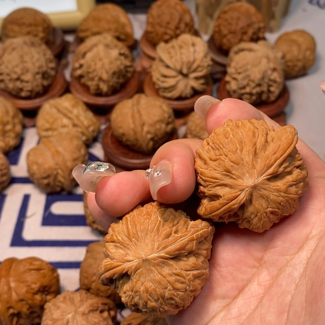 雨***期吊坠文玩核桃磨盘
