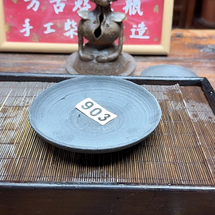 纯手工制作粗陶茶具