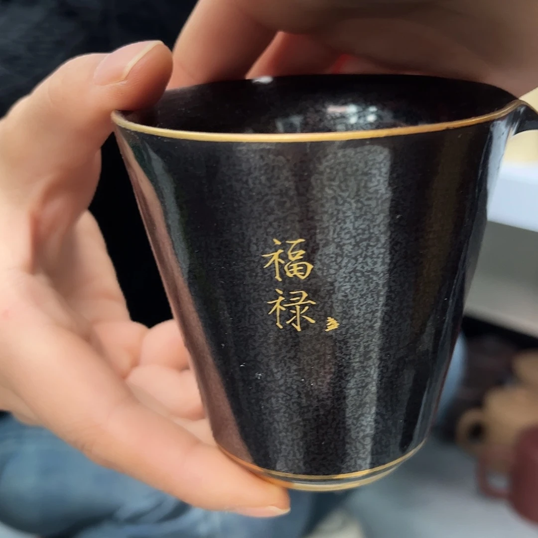 宜兴原矿紫砂盖杯