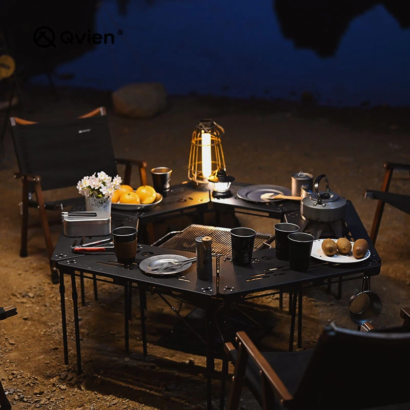 山趣户外露营围炉桌子百变桌