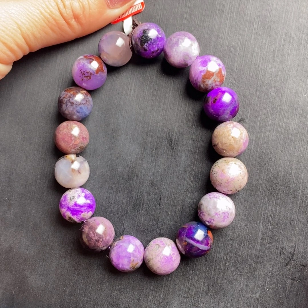 苏纪石（舒俱来）足铂镶嵌手串